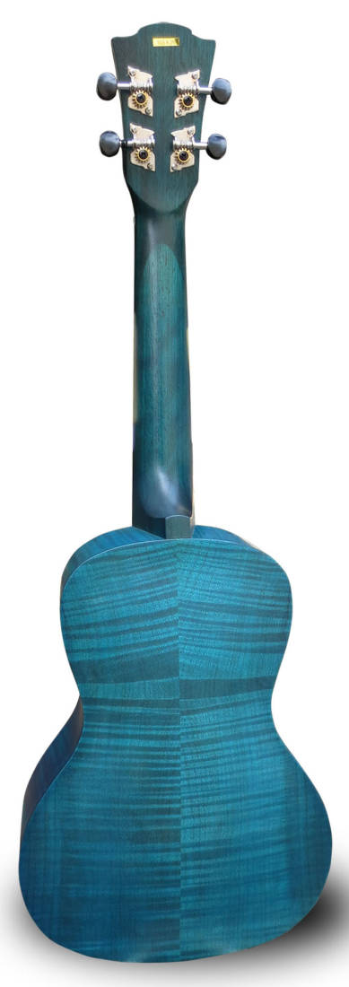 Leho MLUS-XM-BS Xtreme Mahogany Soprano Ukulele (Blue Sea)