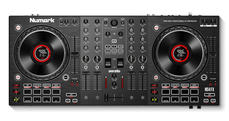 Numark NS4FX 4-Channel DJ Controller for Serato