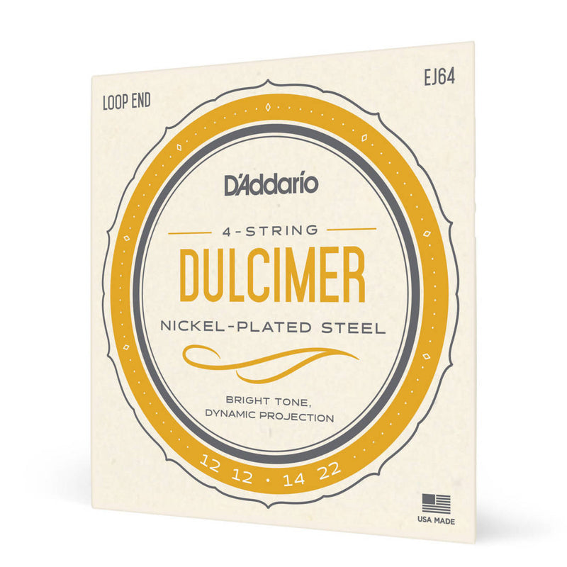 D'Addario EJ64 Dulcimer 4-String Set