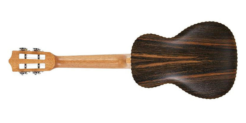 Leho LHUS-ALEB Arch Back Ebony Soprano Ukulele