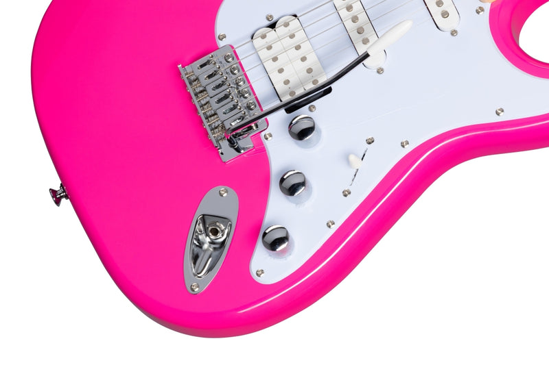 Kramer FOCUS Series Electric Guitar (Hot Pink)
