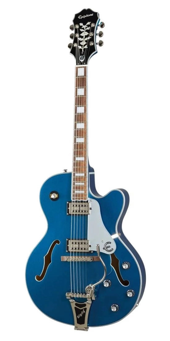 Epiphone ETSW Emperor Swingster Guitare électrique Hollowbody (Delta Blue Metallic)