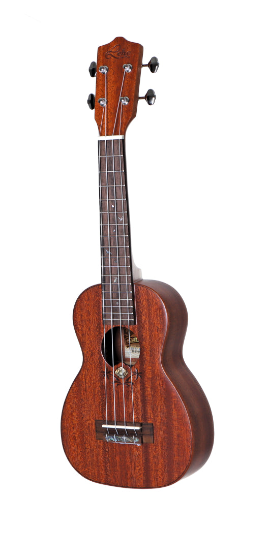 Leho LHUS-ASM-CEL Celebration All-Solid Mahogany Soprano Ukulele