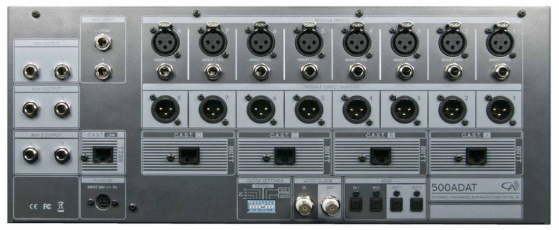 Cranborne Audio 500ADAT 8-slot 500 Series Chassis w/ADAT I/O