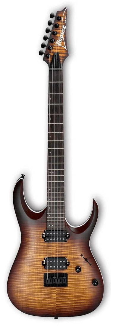 Ibanez RGA42FMDEF RGA - Guitare électrique Hardtail avec micros Quantum - Dragon Eye Burst Flat