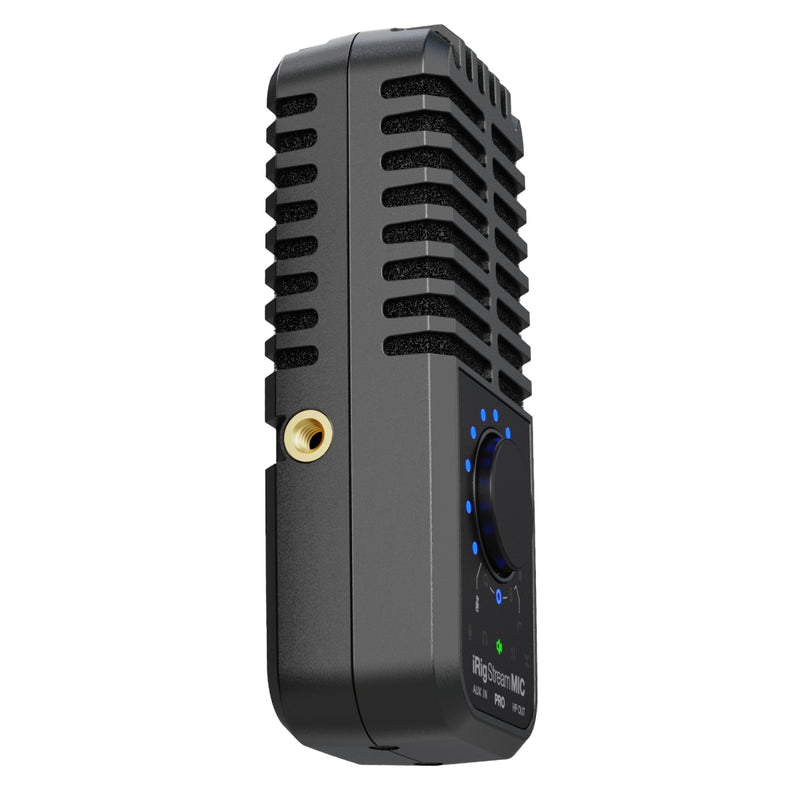 IK Multimedia IRIG Stream Mic Pro Compact Multi-Pattern Microphone