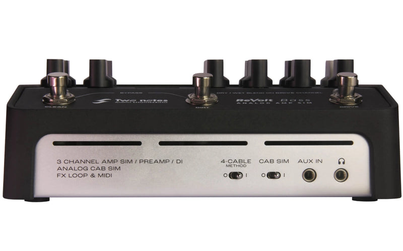 Two Notes TNREVOLTB ReVolt Bass Amp Simulator Pedal