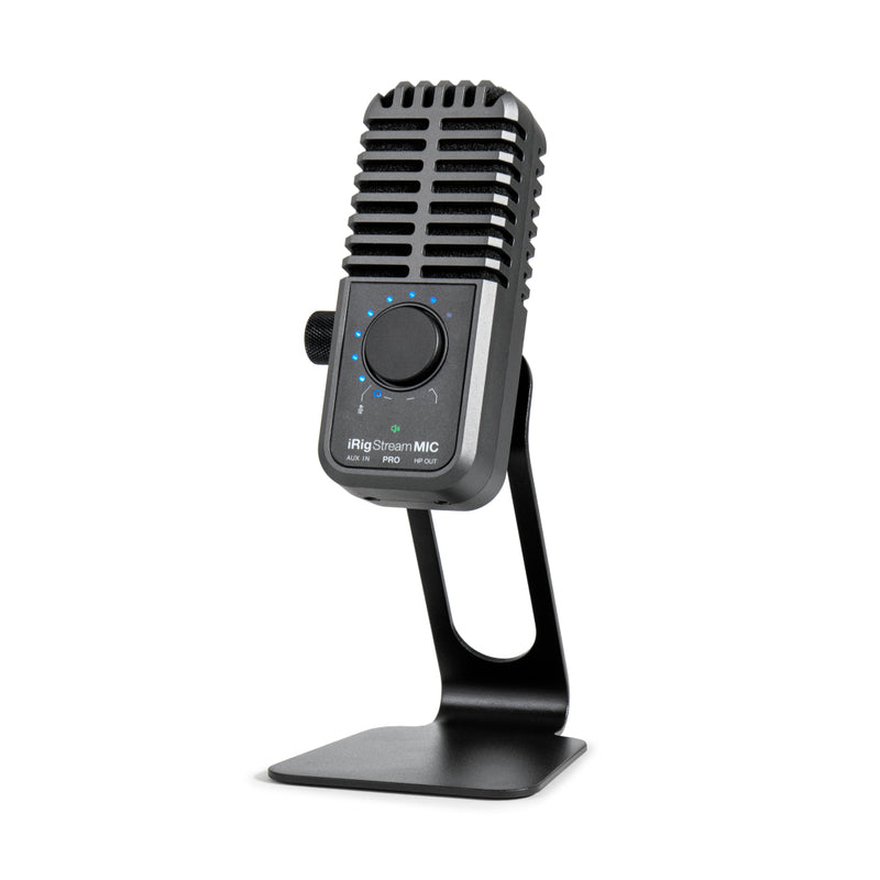 IK Multimedia IRIG Stream Mic Pro Compact Multi-Pattern Microphone