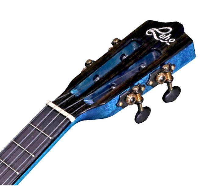Leho LHUT-ASQM-LMT Tenor Ukulele Solid Quilted Maple With Gigbag