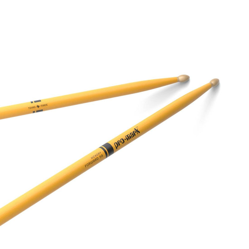 Pro-Mark TX5AW-BLUE Classic Forward 5A Baguettes en hickory peint (bleu)