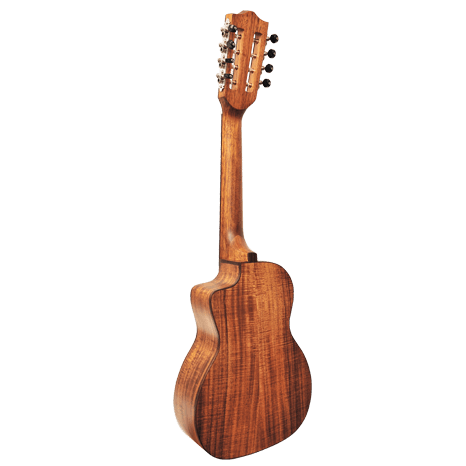 Leho LHU8-ASAK-CE Acacia 8-String Tenor Ukulele With EQ