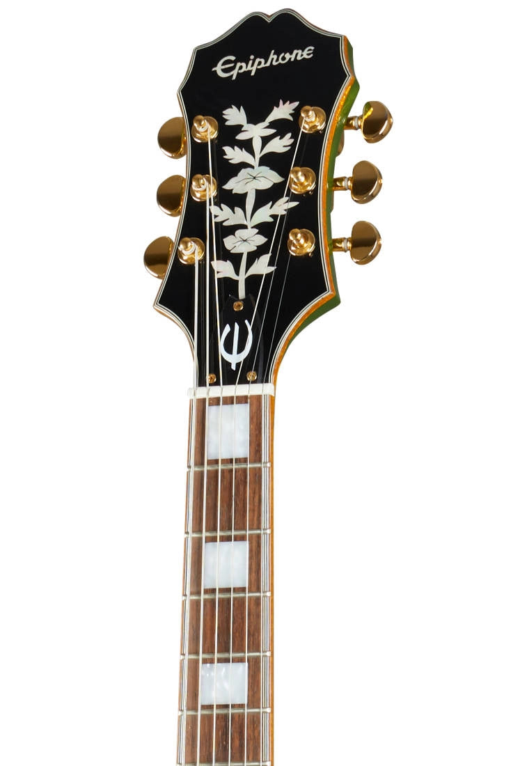 Epiphone ETSW Emperor Swingster Guitare électrique Hollowbody (Vert forêt)