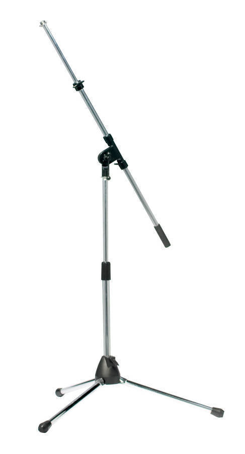 Yorkville MS-608 Telescopic Boom Stand - Chrome