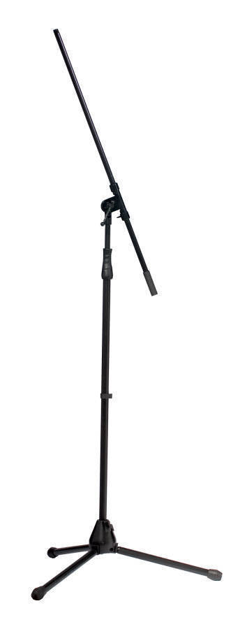 Yorkville MS-657B Support de micro trépied de luxe avec perche - Noir
