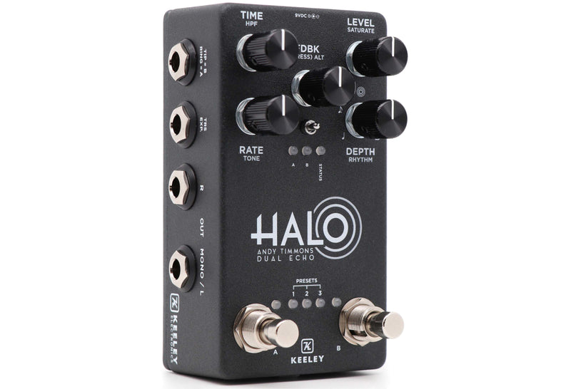 Pédale Keeley Halo Andy Timmons Dual Echo Signature