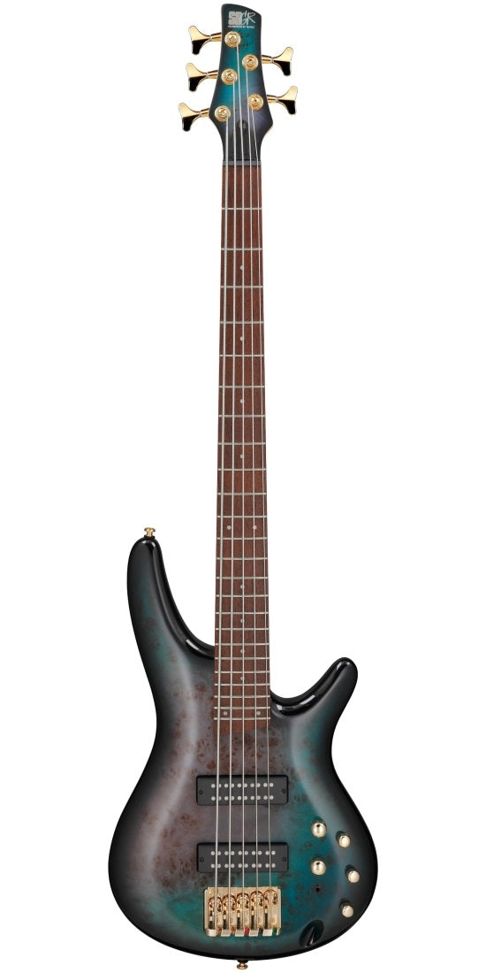 Ibanez SR405EPBDXTSU Basse électrique standard à 5 cordes (Tropical Seafloor Burst)