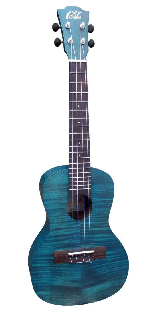 Leho MLUS-XM-BS Xtreme Mahogany Soprano Ukulele (Blue Sea)