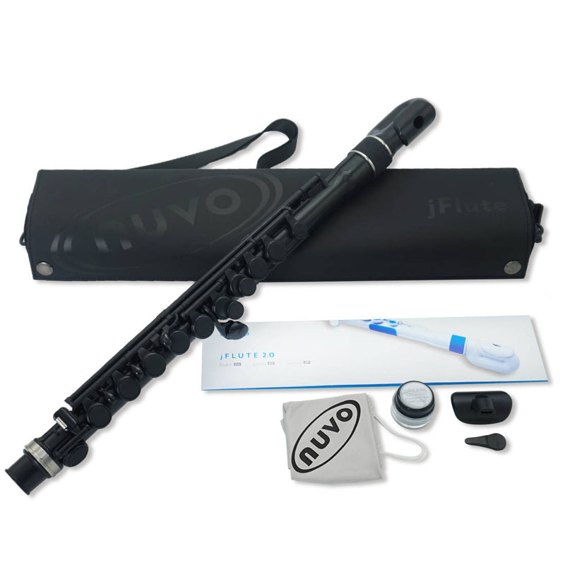 Nuvo N220JFBK jFlute 2.0 Kit with Donut Head Joint (Black)