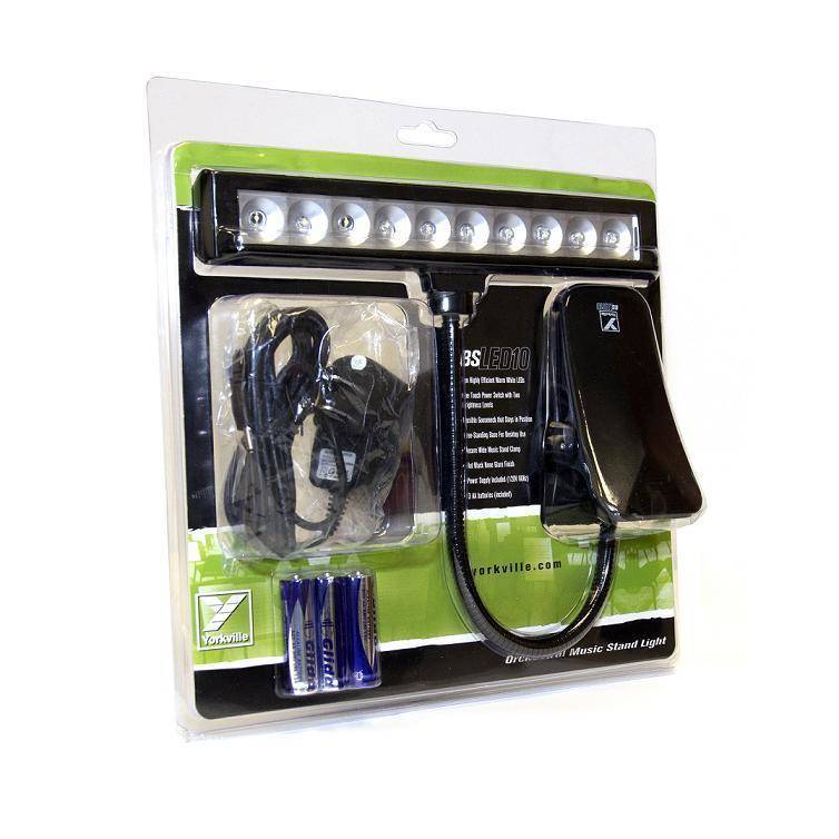 Yorkville BS-LED10 Clip-On Bandstand 10-LED Booklight