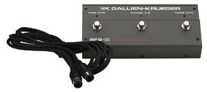Gallien-Krueger RF-III Footswitch for 2001RB amplifier.
