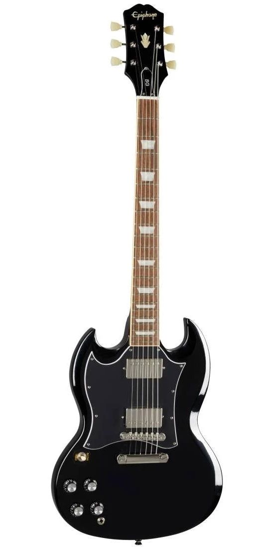 Epiphone EISSB SG Guitare électrique standard pour gaucher (ébène)