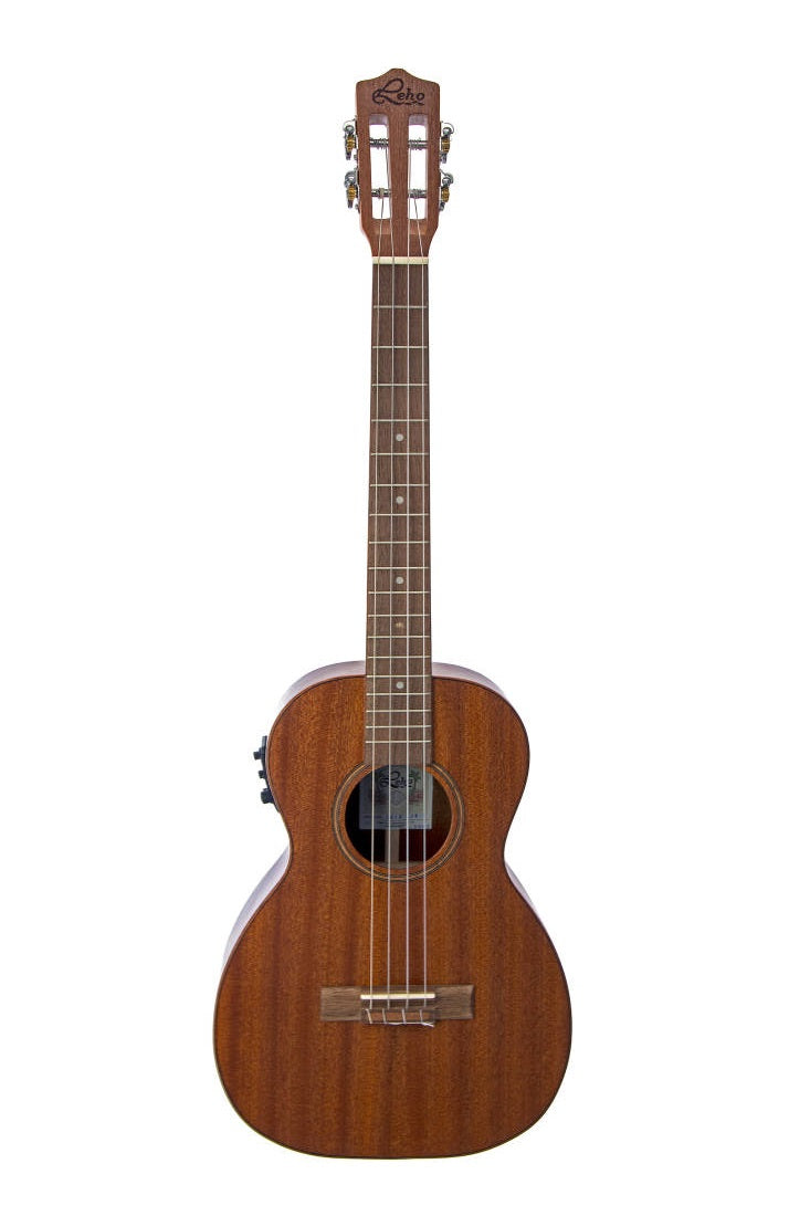 Leho LHUB-ASM-E All-Solid Mahogany Baritone Ukulele With Electronics