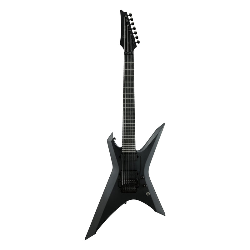 Ibanez XPTB720BKF Iron Label Xiphos Series 7 String Electric Guitar (Flat Black)