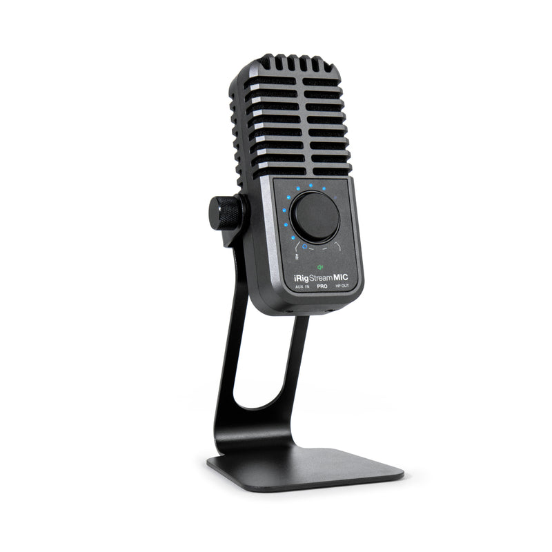 IK Multimedia IRIG Stream Mic Pro Compact Multi-Pattern Microphone