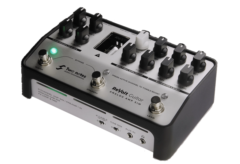 Two Notes TNREVOLTG ReVolt Guitar Amp Simulator Pedal