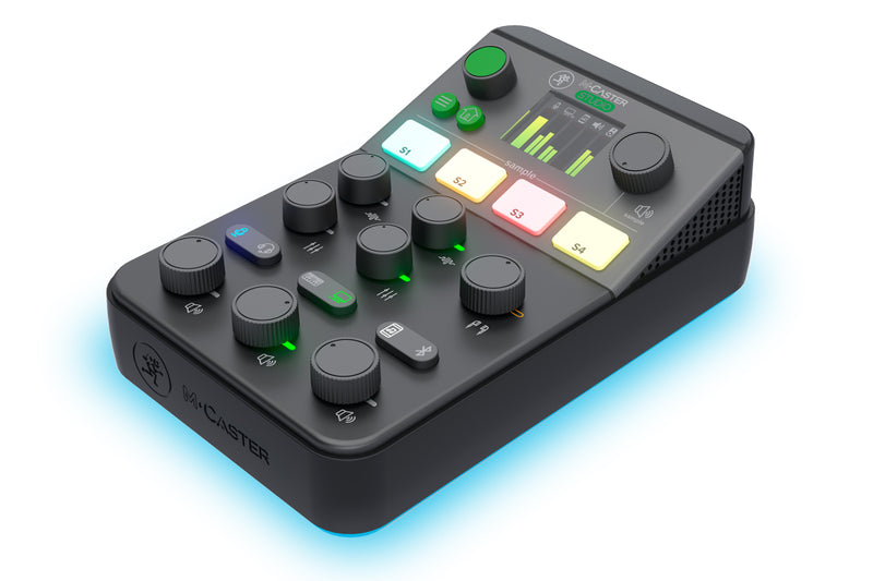 Mackie M Caster Studio Live Streaming Mixer - Black