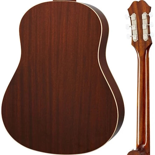 Epiphone MASTERBILT TEXAN Series Acoustic Electric Guitar (Faded Cherry)