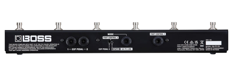 Boss GA-FC EX Pédale de commande pour amplificateurs BOSS Katana