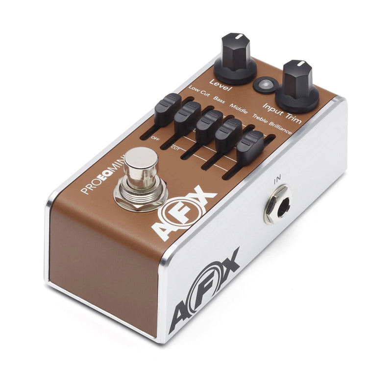 Fishman PRO-AFX-EQ2 Mini Acoustic Guitar Preamp & EQ Pedal