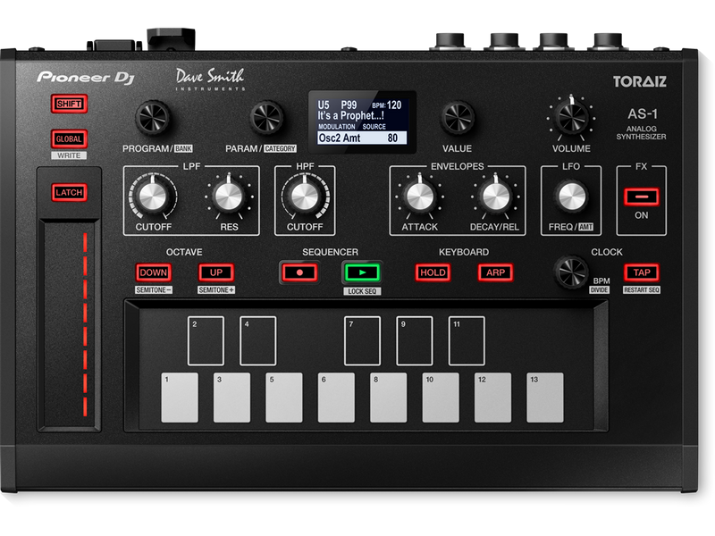 Pioneer DJ TORAIZ-AS-1 Monophonic Analog Synthesizer