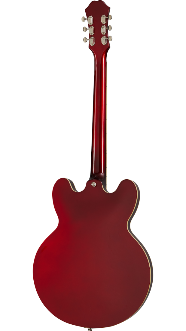 Epiphone EOR Riviera Guitare électrique semi-creuse à corps creux (Bourgogne étincelant)