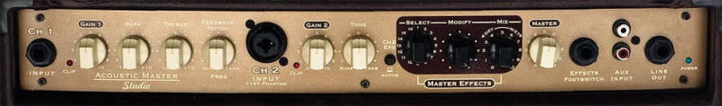 Traynor AMSTUDIO 2-Channel Compact Stereo 65W Acoustic Guitar Amp