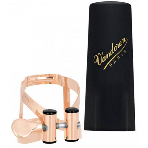 VANDOREN M/O ROSE GOLD PLATED LIGATURE ALTO WITH PLASTIC CAP - LC57PGP - Red One Music