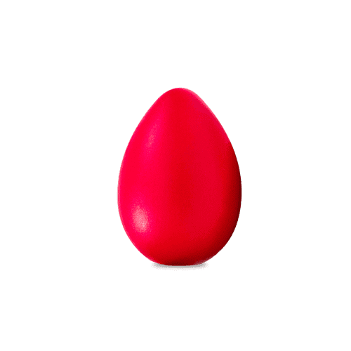 LP LP0020RD Large Egg Shaker - Red One Music