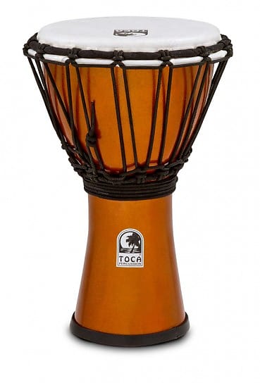 Toca TFCDJ-7MO Freestyle Colorsound 7" Djembe - Metallic Orange