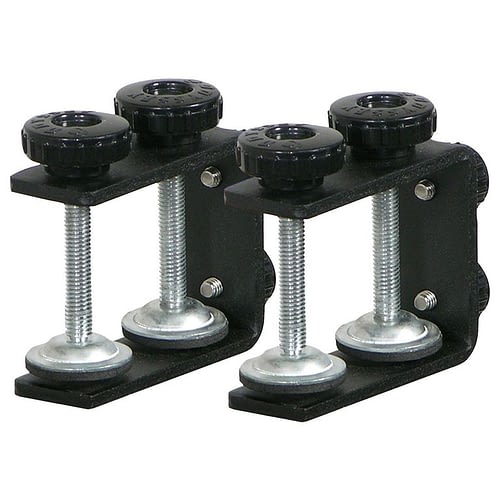 Odyssey LSTANDCLAMPS - Pinces de support en L pour table/étui noires