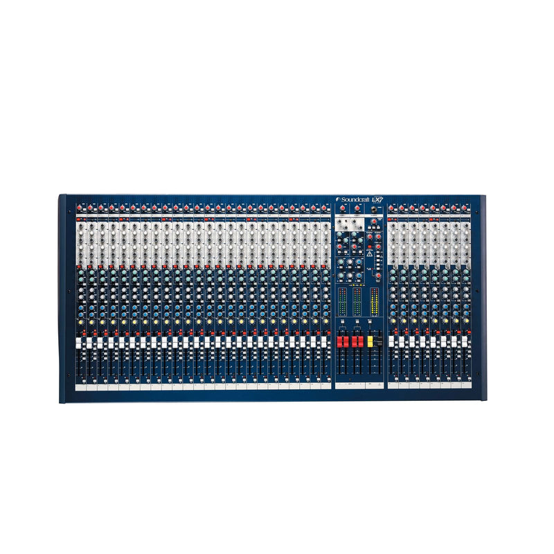 Soundcraft LX7ii Mixing Console w/ 4 Sub Group Outputs - 24 CH