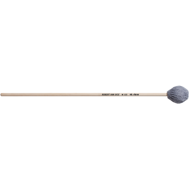 Vic Firth VF-M123 Clavier Robert Van Sice, Maillet à noyau synthétique - Moyennement doux 