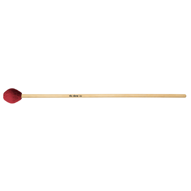 Vic Firth VF-M2 American Custom® Keyboard Mallet - tête moyenne, ronde