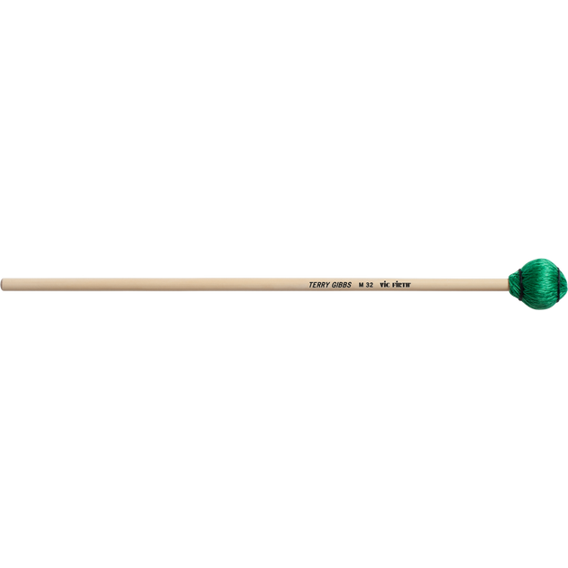 Vic Firth M32 Terry Gibbs Clavier Mallet - Cordiflexier moyen dur et vert