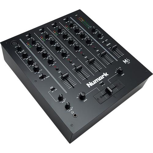 Numark M6 Usb 4-Channel Usb Dj Mixer - Red One Music