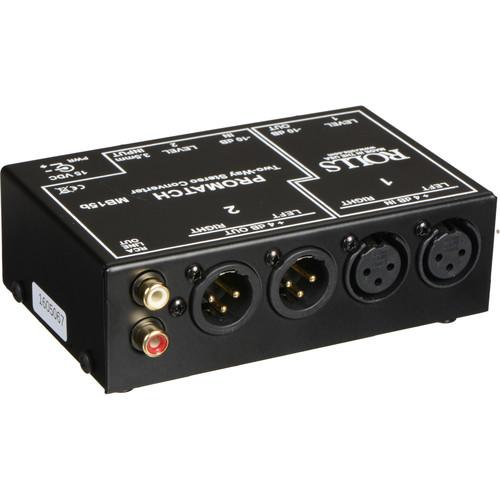 Rolls Mb15B 2-Way Stereo Converter - Red One Music
