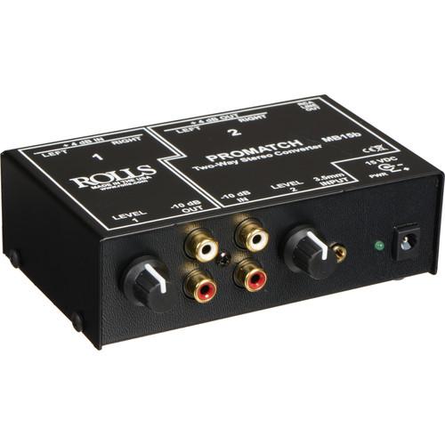 Rolls Mb15B 2-Way Stereo Converter - Red One Music