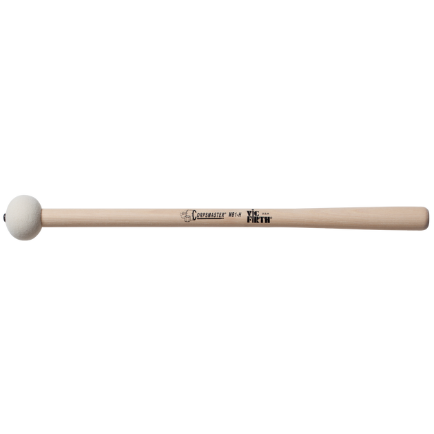 Vic Firth MB1H Corpsmaster® Bass Maillet - Petite tête, dur