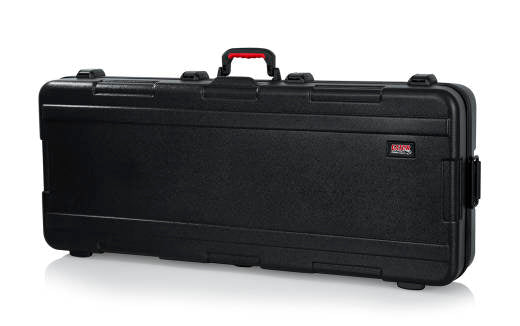 Gator GTSA-KEY61 Molded 61-Note Keyboard Case w/Wheels - Red One Music