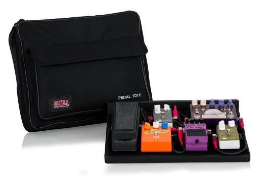 Gator GPT-BL-PWR Pedalboard w/ Carry Bag & Power Supply